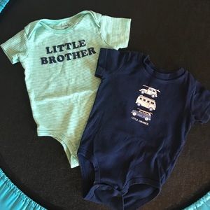 Baby Boy Carter’s Onesies 2pc